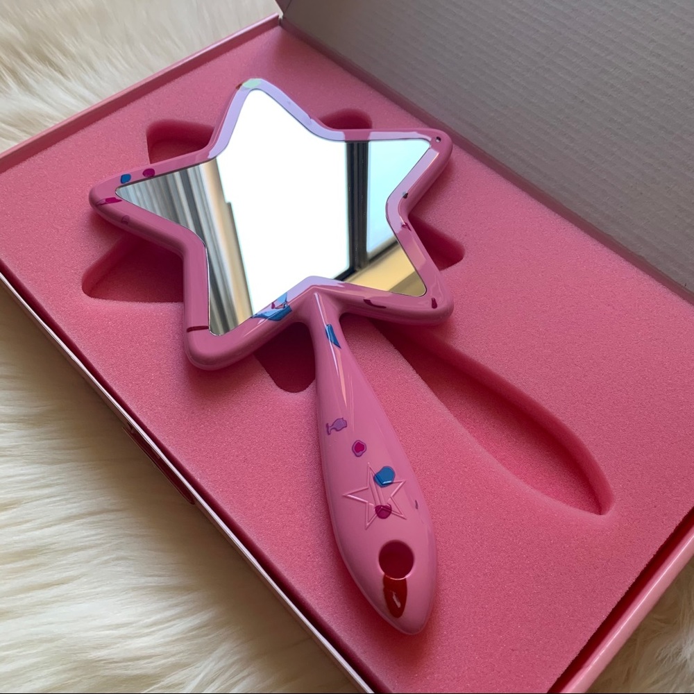Jeffree Star Pink Jawbreaker Hand Mirror - Picture 2 of 4